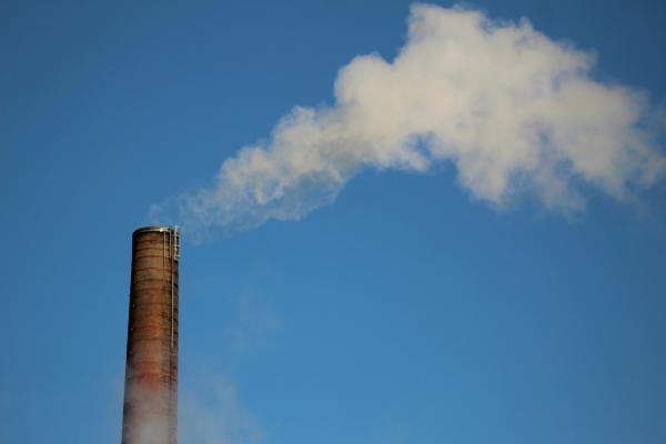 Emissions from a factory